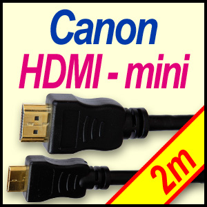 Hdmi Kabel F&uuml;r Canon Fullhd A/c Mini Wie Htc-100 Als 2m